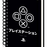Spirálfüzet A5 PLAYSTATION Onyx