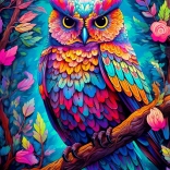 Lenyűgöző Bagoly Puzzle 1000 darabos