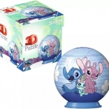 3D puzzleball DISNEY Stitch és Angel 54 darab