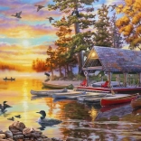 Gyémántfestés – Hajógyár 30 × 40 cm