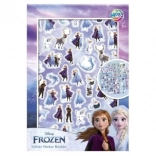 Csillogó matricák Jégvarázs A5 – 8 ív