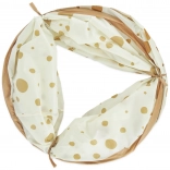 Bieco önállóan összehajtható játszó alagút pöttyökkel