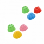 Műanyag formák 3 db 8 cm