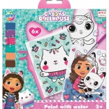 Festés vízfestékkel Gabika varázslatos háza