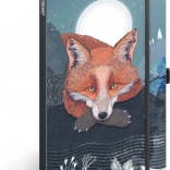 NOTIQUE Animalium Lucie Jenčíkovától, vonalas, 13 x 21 cm