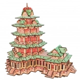 Woodcraft fa 3D puzzle – Yuejiang torony