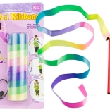 Szivárványos táncszalag ritmikus gimnasztikához 121 cm