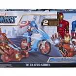 Marvel Avengers Titan Hero figura szett járművekkel