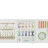 Fa motoros tábla Kutya – aktív panel gyerekeknek