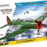 P-47 THUNDERBOLT repülőgép-építőkészlet 1:32 (477 elem)