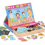 mágneses öltöztetős család – 2Kids Toys Happy Family