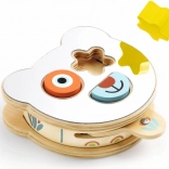 Djeco bedugós mackó – fa bedugós játék a legkisebbeknek