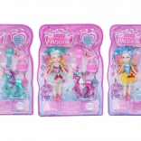 Tündér baba egyszarvúval 21 cm