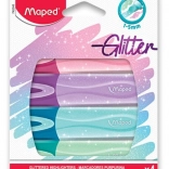 Maped Classic Glitter szövegkiemelők, 4 darabos készlet