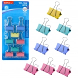 25 mm-es 8 db-os színes irodai csipeszkészlet