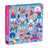 Mudpuppy tornázó kutyák kirakó 500 darab