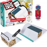 Tech Deck rámpa Aurelien Giraud Paris 2024 fingerboarddal