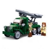 Sluban orosz Katyusa rakétavető – építőkészlet Budapest ostroma