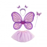 Lila tündér szett 3–4 éves gyermekeknek