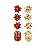 Ezüst masnik és kötőszalagok készlete