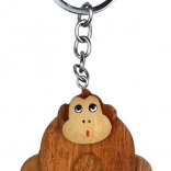 Fa Majom Kulcstartó