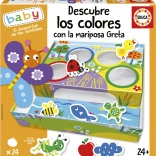 Educa Baby színek osztályozása Greta pillangóval