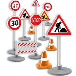 LENA közlekedési táblák – oktató készlet 17 db