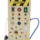 Fa interaktív LED busy board 2Kids Toys