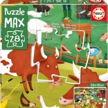 Educa Puzzle Farma 28 darabos