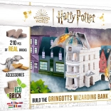 Brick Trick HARRY POTTER építőkészlet: Gringotts Varázslóbank (210 elem)