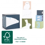 Arktikus rakásolható kockák gyermekeknek