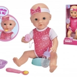 Panenka New Born Baby Hungry 38 cm