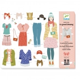 Djeco Nagy Ruha Kivágó Készlet