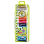 Jolly tempera - 12 szín + ezüst és arany