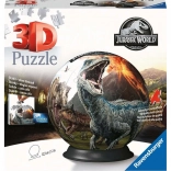 Ravensburger 3D puzzleball Jurassic világ 72 darab