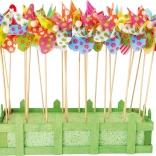 SMALL FOOT színes fa szélforgó gyerekeknek