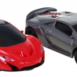 Gyerek versenypálya hurkokkal és világítással