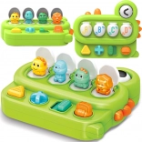 Woopie interaktív felbukkanó dinoszauruszok – oktatójáték gyerekeknek