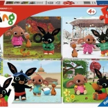 Ravensburger puzzle Bing 4×42 darab