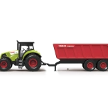 Traktor pótkocsival és effektekkel