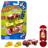Hot Wheels gyűjtői kollekció fingerboard és cipők