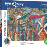 TREFL Puzzle Eye-Spy Sneaky Peekers: Amszterdam 1000 darabos