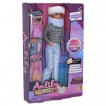 Divatbaba kiegészítőkkel 29 cm