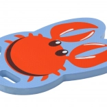 Kék hab úszódeszka úszástanuláshoz