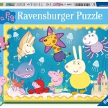 Ravensburger puzzle Peppa malac: Vízalatti világ 35 darab