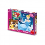 Puzzle DISNEY PRINCESS 3×55 darab
