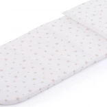 Babakocsi matrac Beige stars