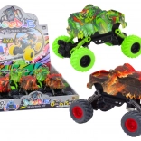 Dinoszaurusz frikatív hajtás Piros vagy zöld terepjáró