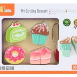 VIGA fa desszertszeletelő készlet