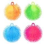 Antistressz szilikon szúrós gyúró labda 15 cm – 4 szín